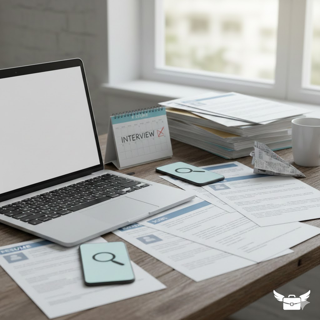 求人票、転職活動のイメージ